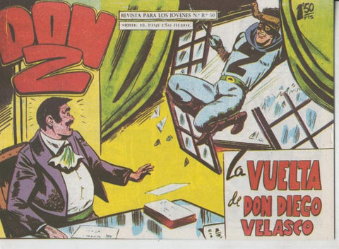Facsimil: Don Z numero 66: La vuelta de Don Diego Velasco