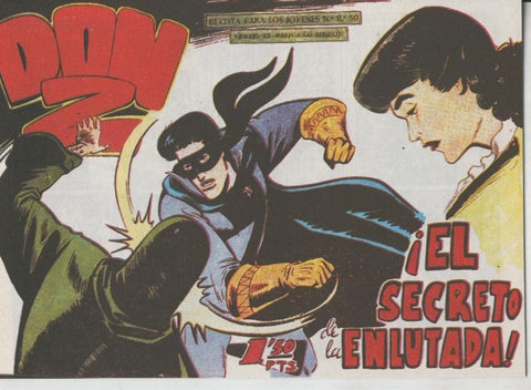 Facsimil: Don Z numero 75: El secreto de la enlutada