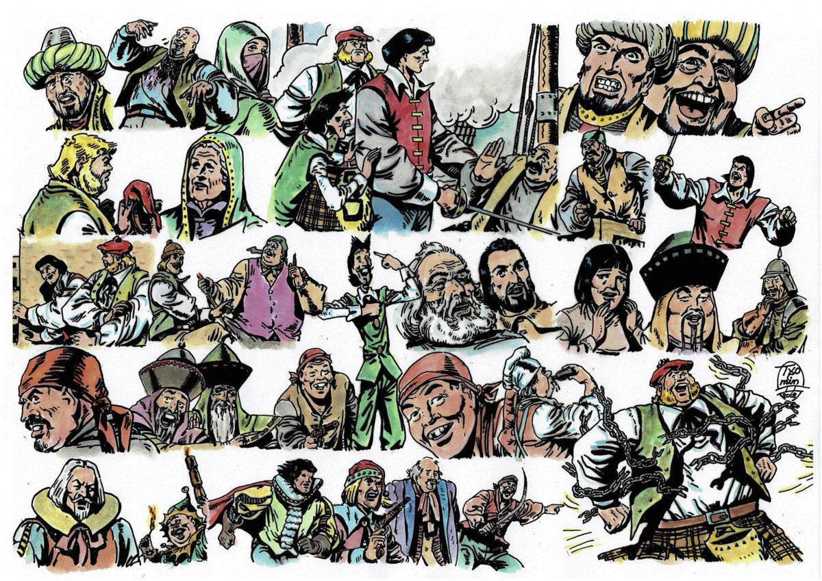 Poster DIN 4 numero 0309: El Corsario de Hierro de Ambros