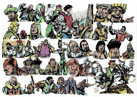 Poster DIN 4 numero 0309: El Corsario de Hierro de Ambros