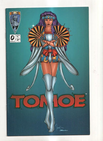 Crusade Comics: Tomoe: Unforgettable fire numero 0 (potada fondo azul)
