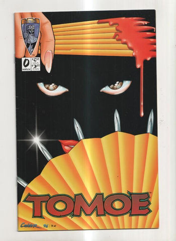 Crusade Comics: Tomoe: Unforgettable fire numero 0 (potada fondo amarillo)