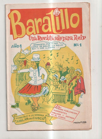Baratillo una revista solo para reir numero 1