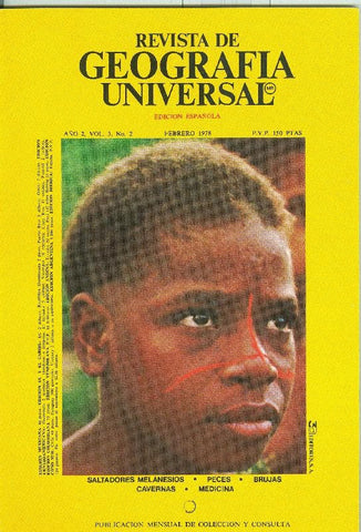 Revista de Geografia Universal volumen 3  numero 2 febrero 1978: Las brujas