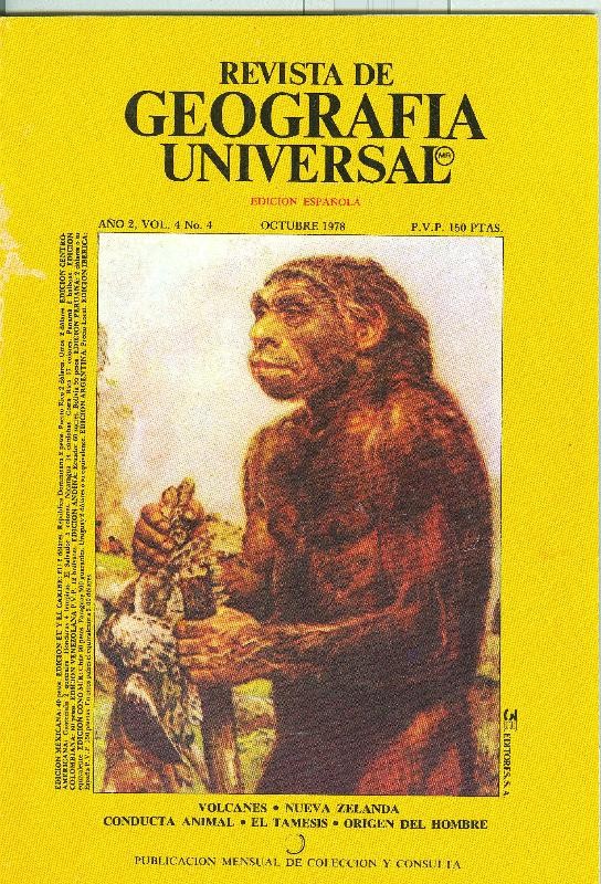 Revista de Geografia Universal volumen 4  numero 4.octubre 1978: Nueva Zelanda
