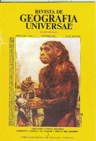 Revista de Geografia Universal volumen 4  numero 4.octubre 1978: Nueva Zelanda