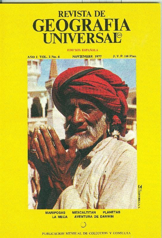 Revista de Geografia Universal volumen 2 numero 4, noviembre 1977: La Meca