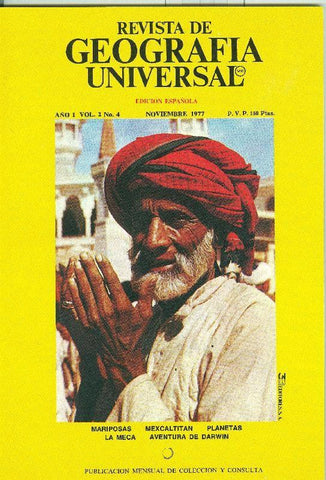 Revista de Geografia Universal volumen 2 numero 4, noviembre 1977: La Meca