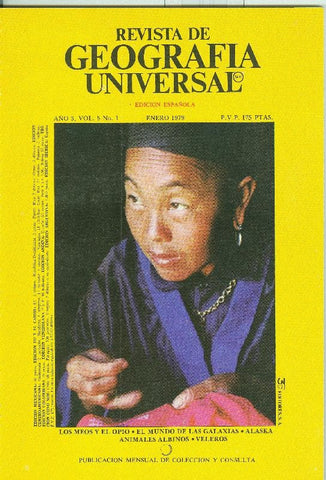 Revista de Geografia Universal volumen 5  numero 1.enero 1979: Los veleros