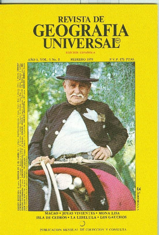Revista de Geografia Universal volumen 5  numero 2.febrero 1979: Isla de cedros