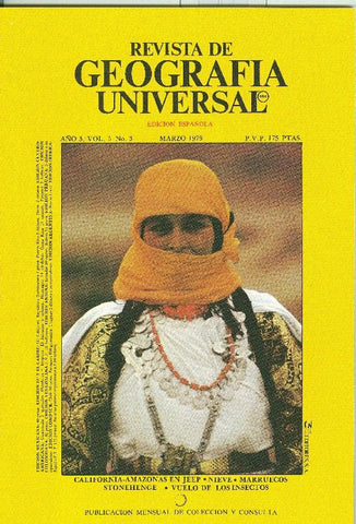 Revista de Geografia Universal volumen 5  numero 3.marzo 1979: Stonehenge