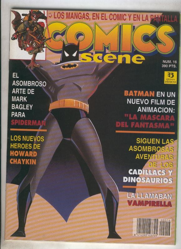 Revista Comics Scene numero 16: Spiderman de Mark Bagley