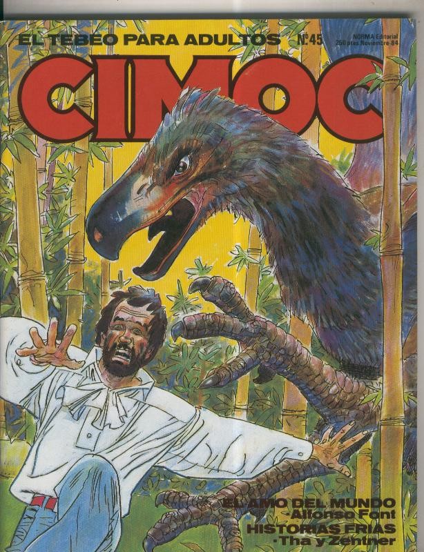 Revcista Cimoc numero 045: Font, Saudelli, Pellejero, etc
