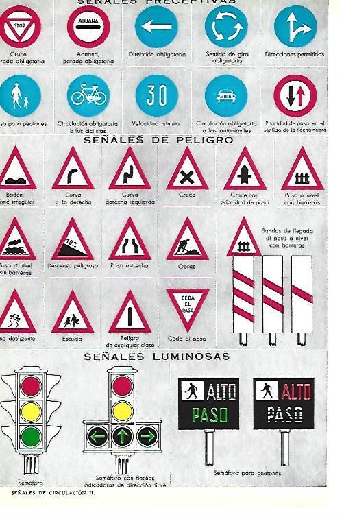 LAMINA ESPASA 40416: Señales de Circulacion