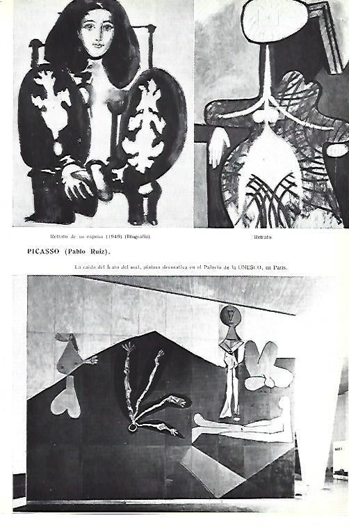 LAMINA ESPASA 40423: Obras de Pablo Picasso