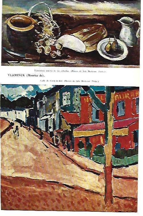 LAMINA ESPASA 40411: Obras de Maurice de Vlaminck
