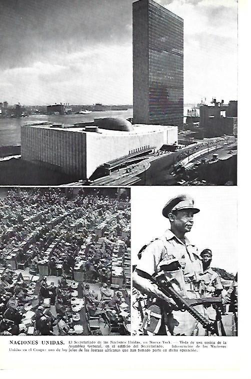 LAMINA ESPASA 40409: Sede de la ONU