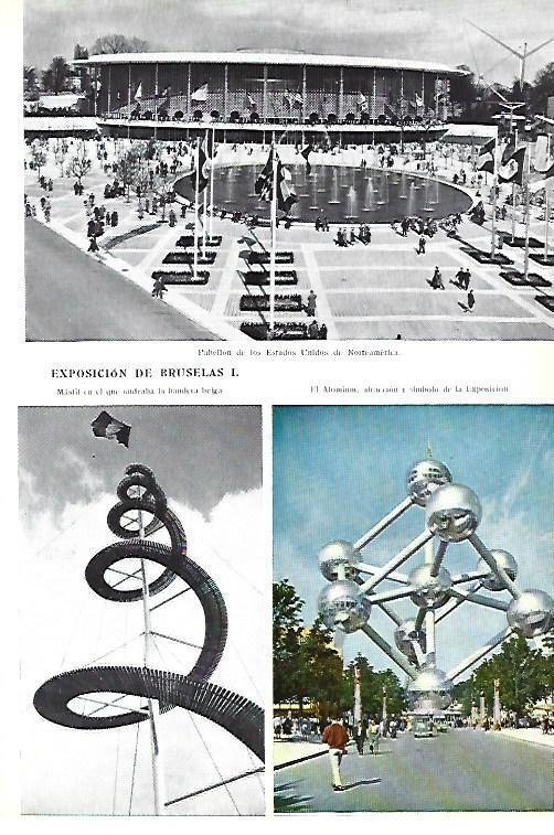 LAMINA ESPASA 40394: Exposicion de Bruselas