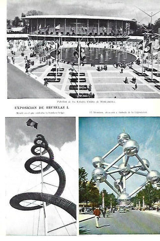 LAMINA ESPASA 40394: Exposicion de Bruselas