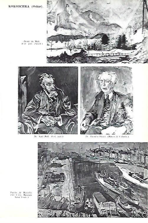 LAMINA ESPASA 40401: Pinturas de Oskar Kokoschka