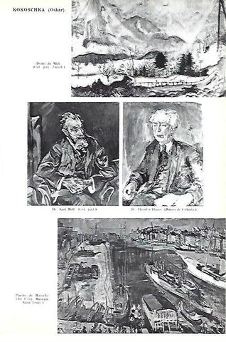LAMINA ESPASA 40401: Pinturas de Oskar Kokoschka