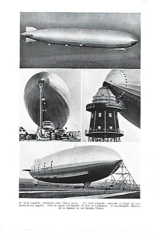 LAMINA ESPASA 40449: El Gran Zeppelin en Nueva Jersey