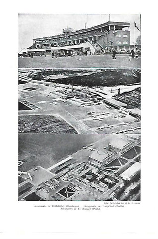LAMINA ESPASA 40450: Aeropuerto de Hamburgo