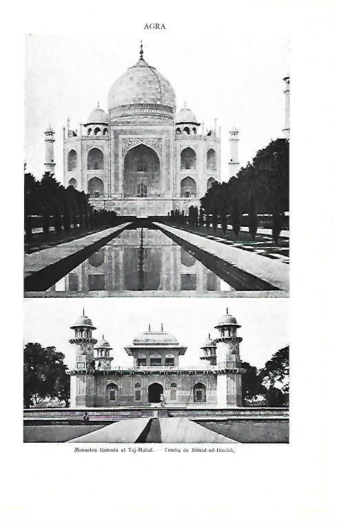 LAMINA ESPASA 40447: El Taj Majal en Agra, India