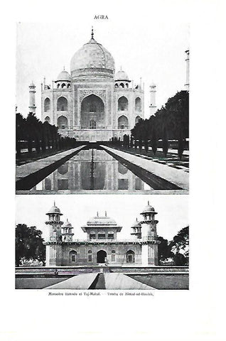 LAMINA ESPASA 40447: El Taj Majal en Agra, India