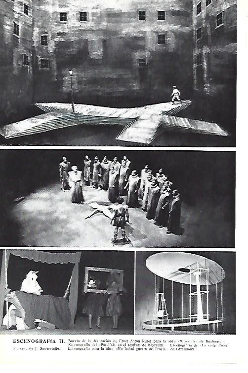 LAMINA ESPASA 40390: Escenografias