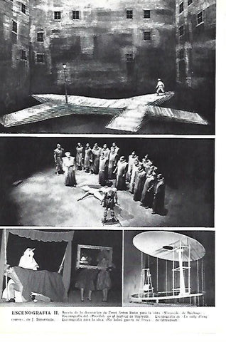 LAMINA ESPASA 40390: Escenografias