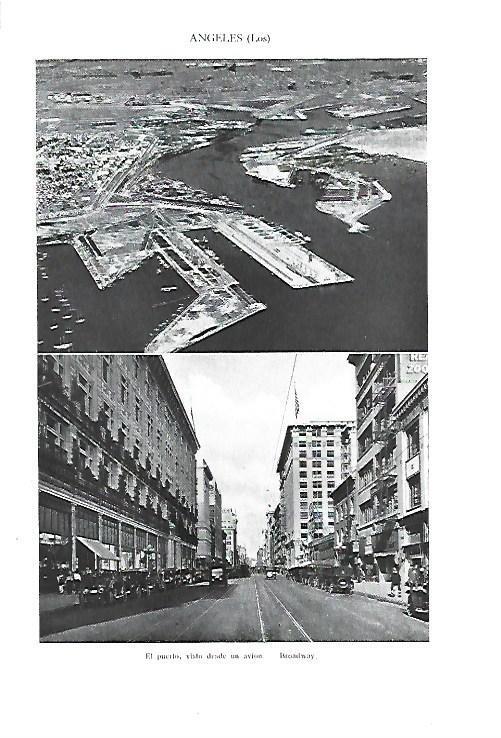 LAMINA ESPASA 40347: Vistas de Los Angeles