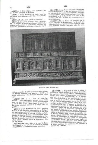 LAMINA ESPASA 40322: Arcon de novia del siglo XVII