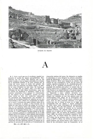 LAMINA ESPASA 40330: Acropolis de Sagunto