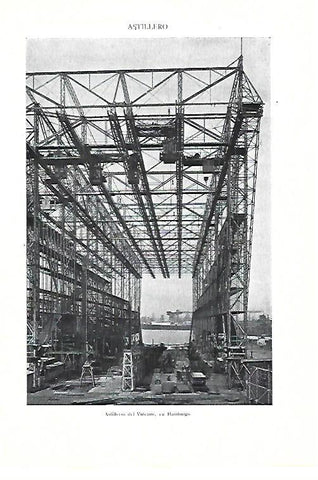 LAMINA ESPASA 40366: Astilleros de Hamburgo