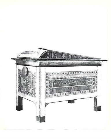 LAMINA 40788: Cofre de marfil de Tutankhamon