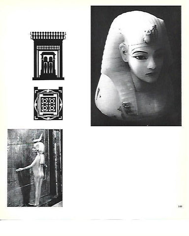 LAMINA 40805: Vaso canope de Tutankhamon