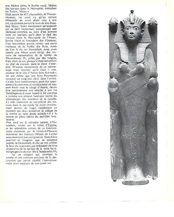 LAMINA 40810: Miniatura de Tutankhamon