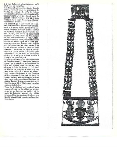LAMINA 40783: Collar con la imagen de la diosa Nekhabit