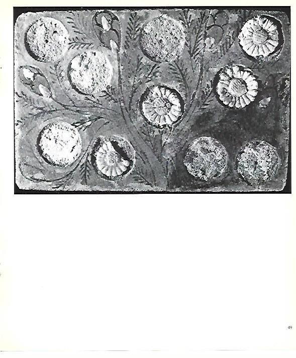 LAMINA 40758: Relieve de Amarna de margaritas