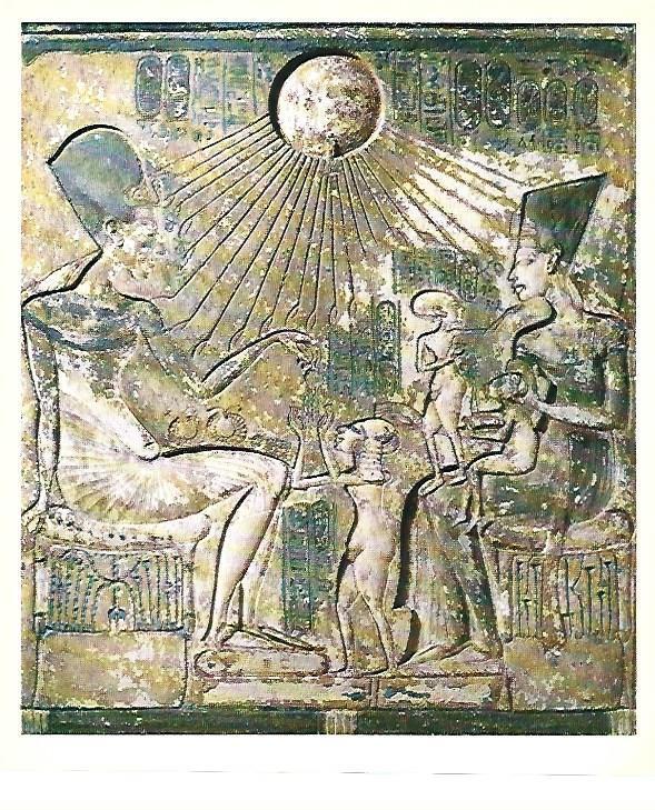 LAMINA 40746: Familia de Akhenaton