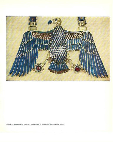 LAMINA 40772: Detalle del collar del faraon