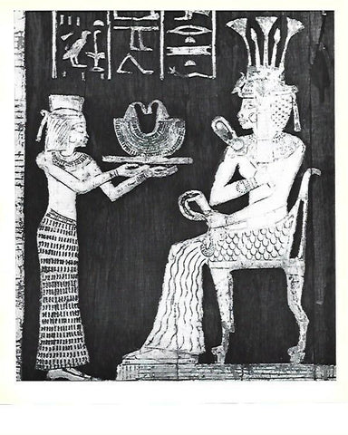 LAMINA 40769: Detalle de la decoracion de  la butaca de Satamon