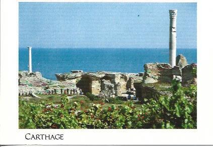 POSTAL A7046: Termas de Antonino en Cartago, Tunez