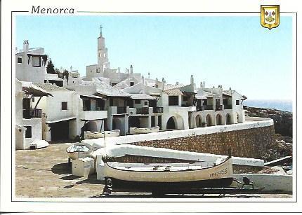 POSTAL A7051: Binibeca en Menorca
