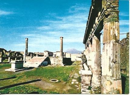 POSTAL A7056: Templo de Apolo en Pompeya