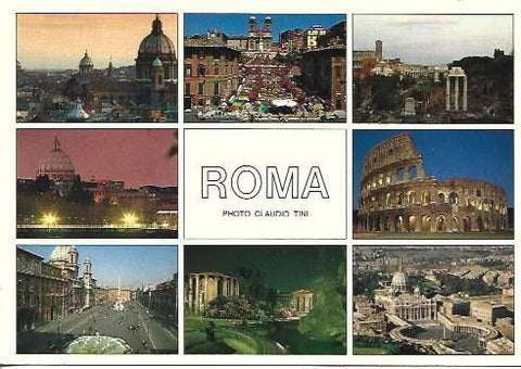 POSTAL A7062: Vista de Roma