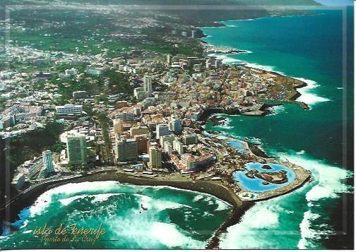 POSTAL A7064: Puerto de la Cruz en Tenerife