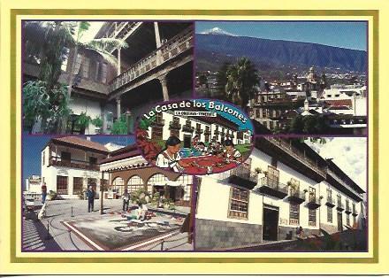POSTAL A7005: La Casa de los Balcones en Tenerife