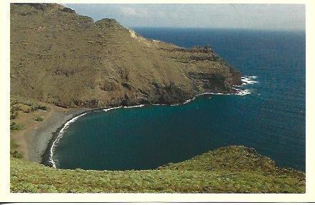 POSTAL A7007: Playa de Atojera en La Gomera